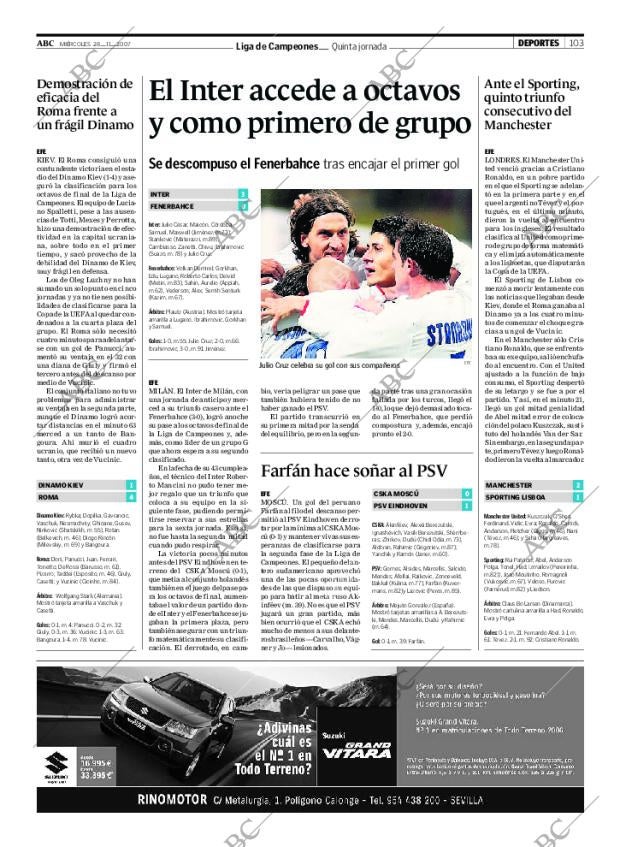 ABC SEVILLA 28-11-2007 página 103