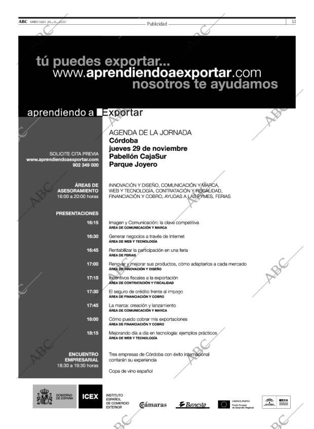 ABC SEVILLA 28-11-2007 página 11