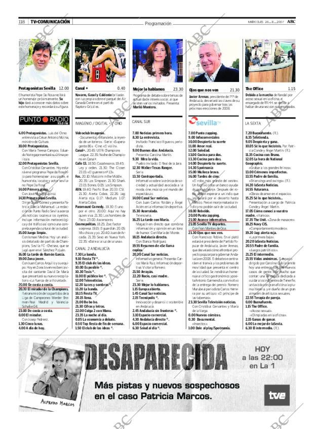 ABC SEVILLA 28-11-2007 página 118