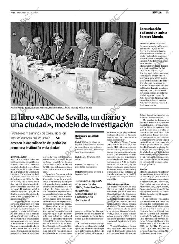 ABC SEVILLA 28-11-2007 página 19