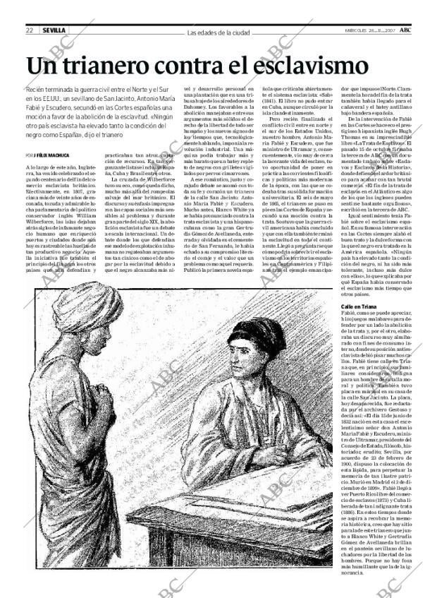 ABC SEVILLA 28-11-2007 página 22