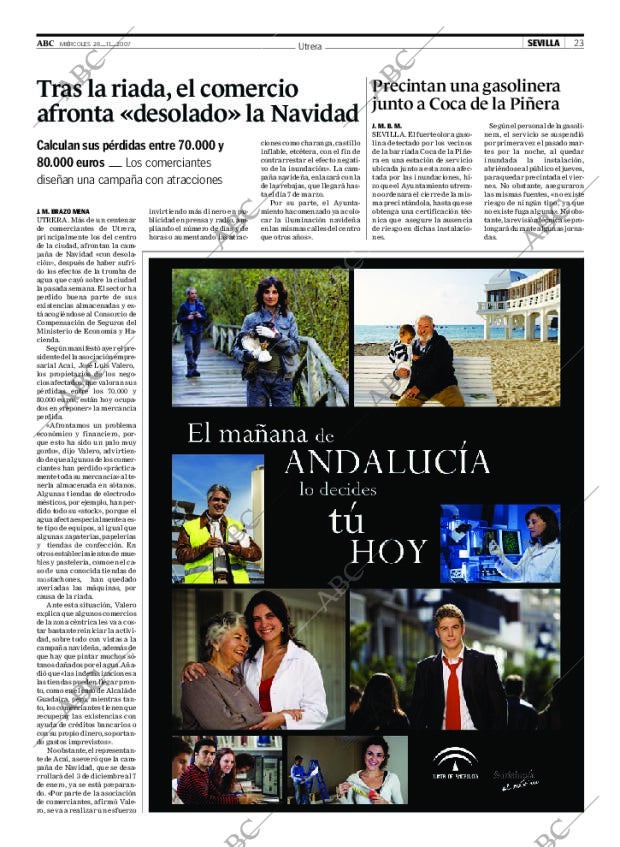 ABC SEVILLA 28-11-2007 página 23