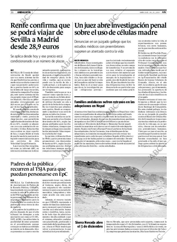 ABC SEVILLA 28-11-2007 página 36