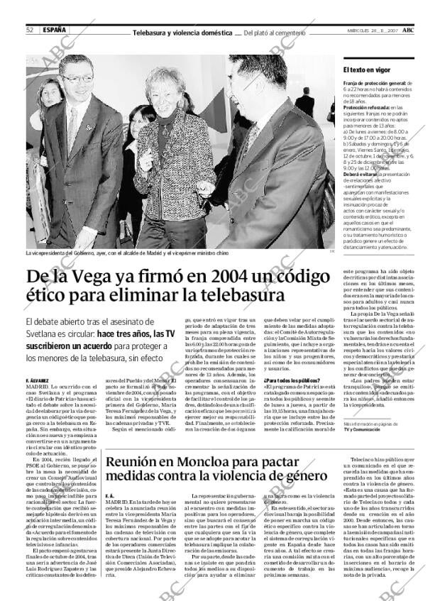 ABC SEVILLA 28-11-2007 página 52