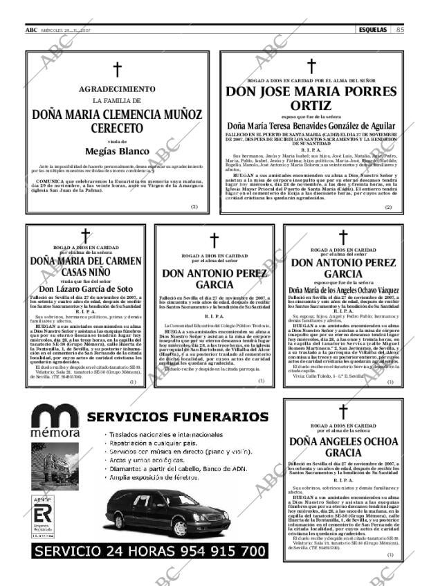 ABC SEVILLA 28-11-2007 página 85