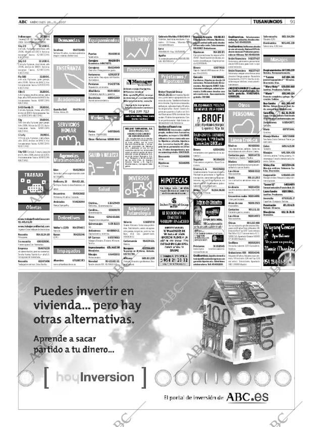 ABC SEVILLA 28-11-2007 página 91