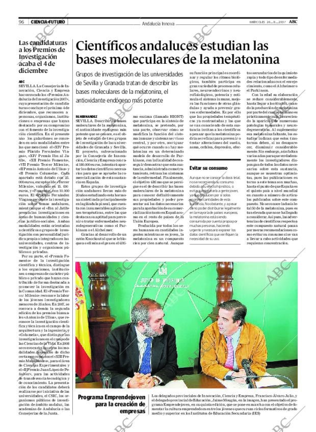 ABC SEVILLA 28-11-2007 página 96