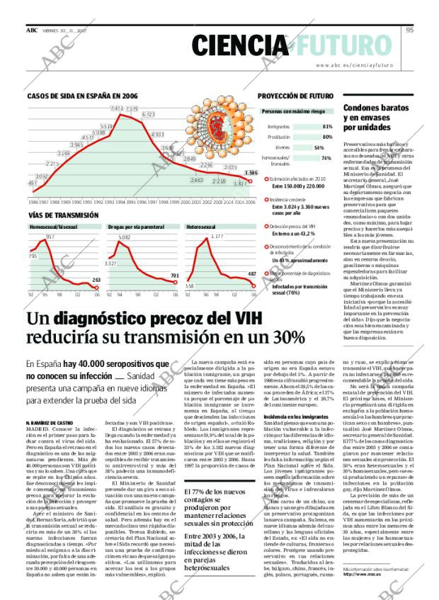 ABC MADRID 30-11-2007 página 95