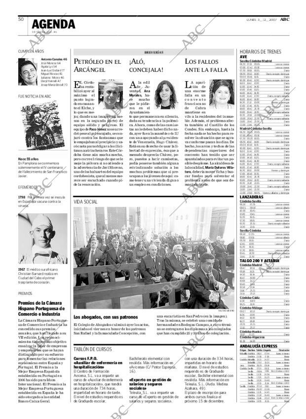 ABC CORDOBA 03-12-2007 página 50