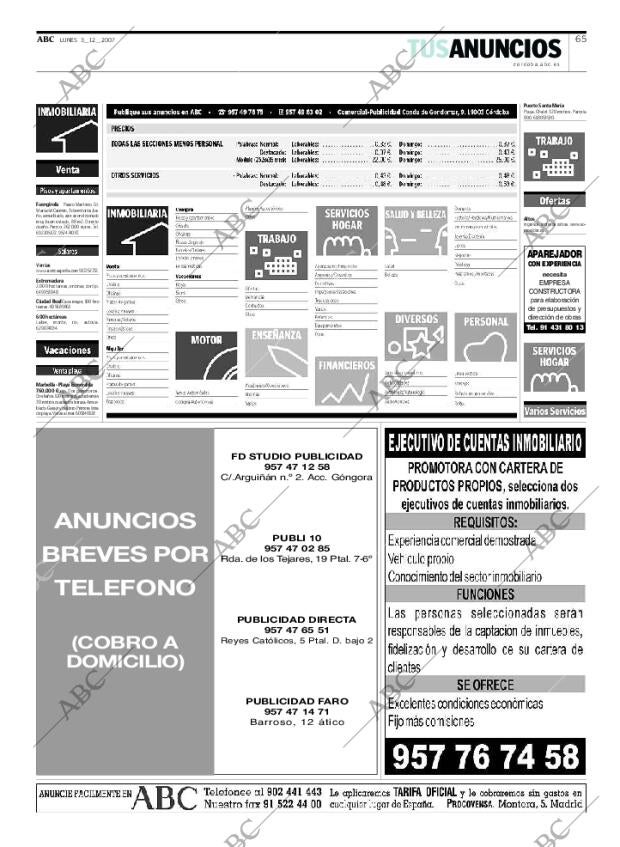 ABC CORDOBA 03-12-2007 página 65