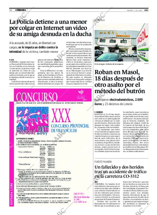 ABC CORDOBA 04-12-2007 página 50