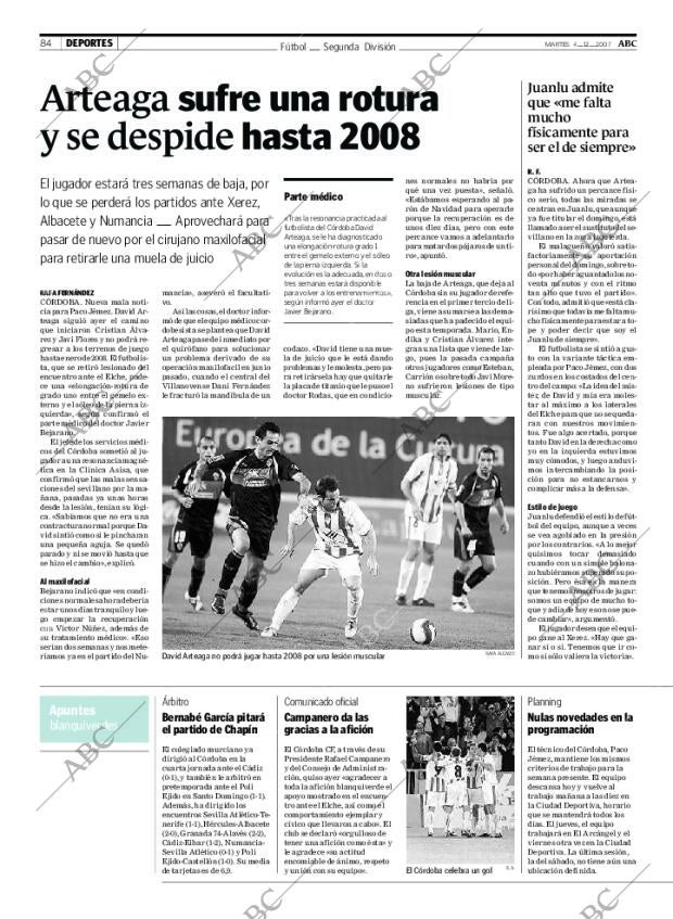 ABC CORDOBA 04-12-2007 página 84