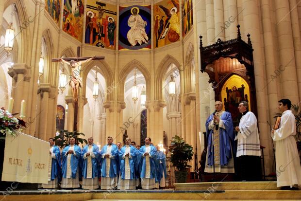 Antonio María Rouco Varela durante la celebración de la tradicional