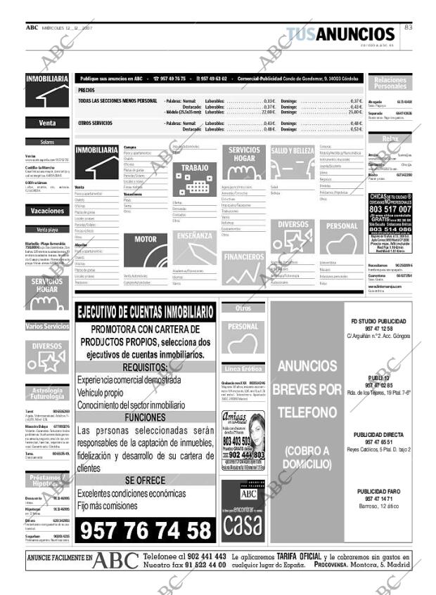 ABC CORDOBA 12-12-2007 página 83