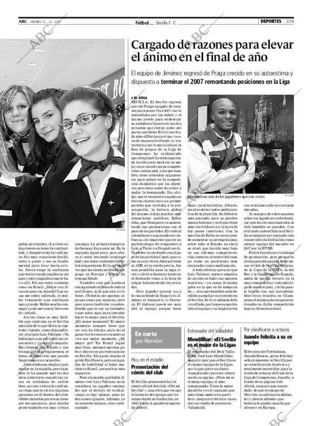 ABC SEVILLA 14-12-2007 página 109