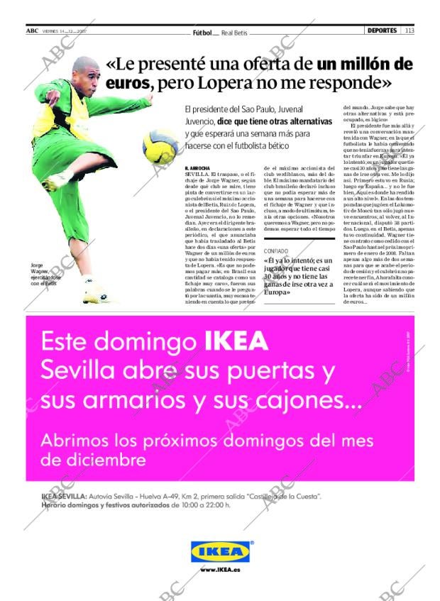 ABC SEVILLA 14-12-2007 página 113