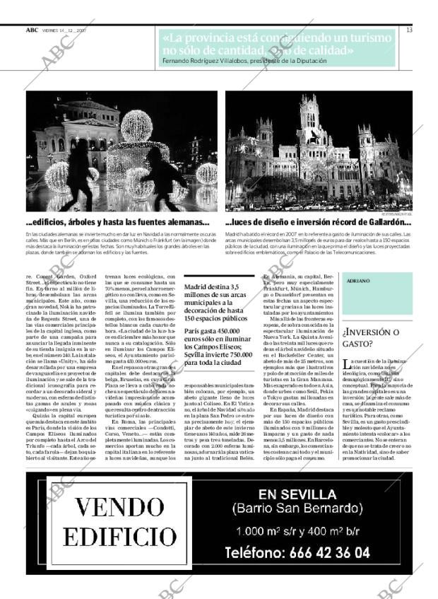 ABC SEVILLA 14-12-2007 página 13
