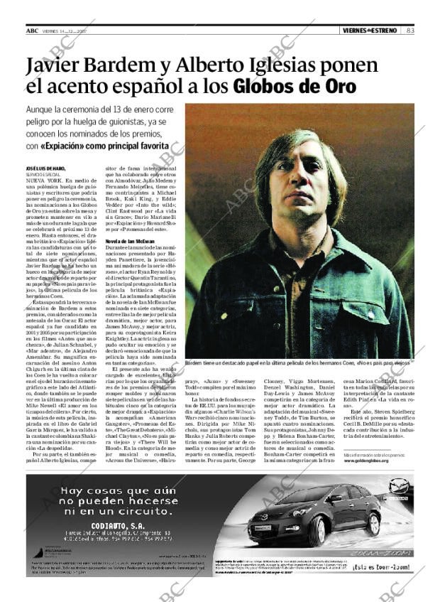 ABC SEVILLA 14-12-2007 página 83