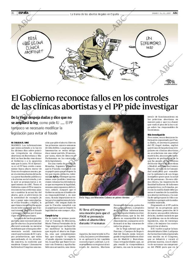 ABC MADRID 15-12-2007 página 16