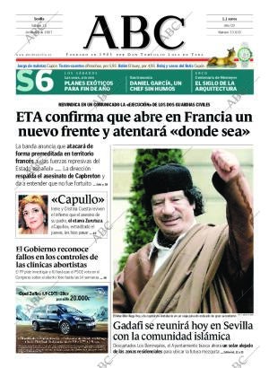 ABC SEVILLA 15-12-2007 página 1