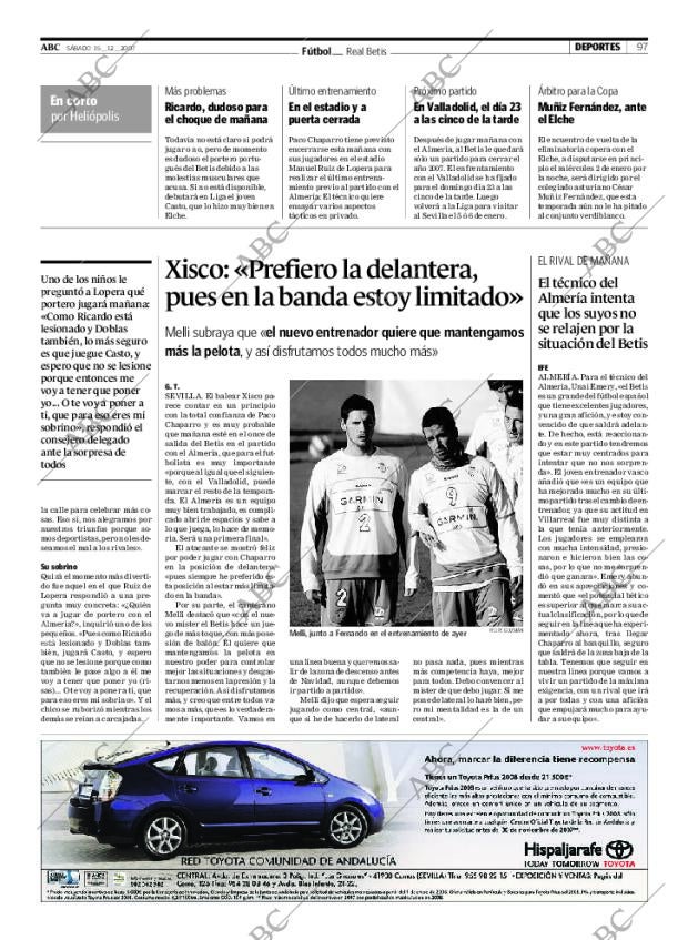 ABC SEVILLA 15-12-2007 página 109