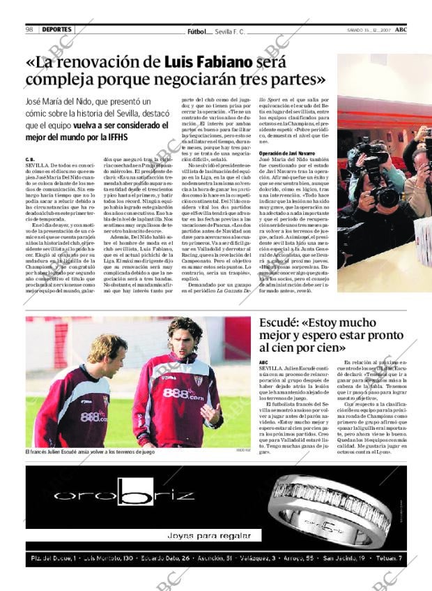 ABC SEVILLA 15-12-2007 página 110