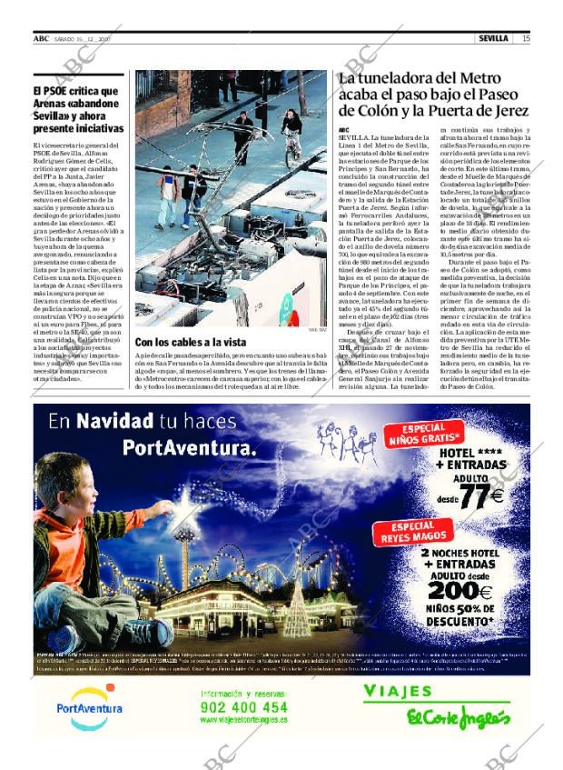 ABC SEVILLA 15-12-2007 página 15