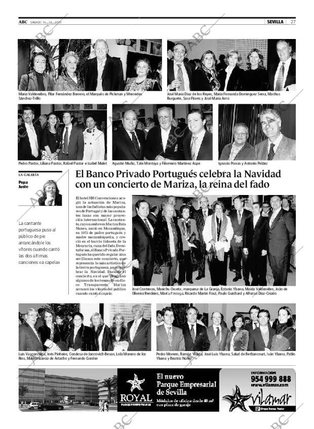 ABC SEVILLA 15-12-2007 página 27