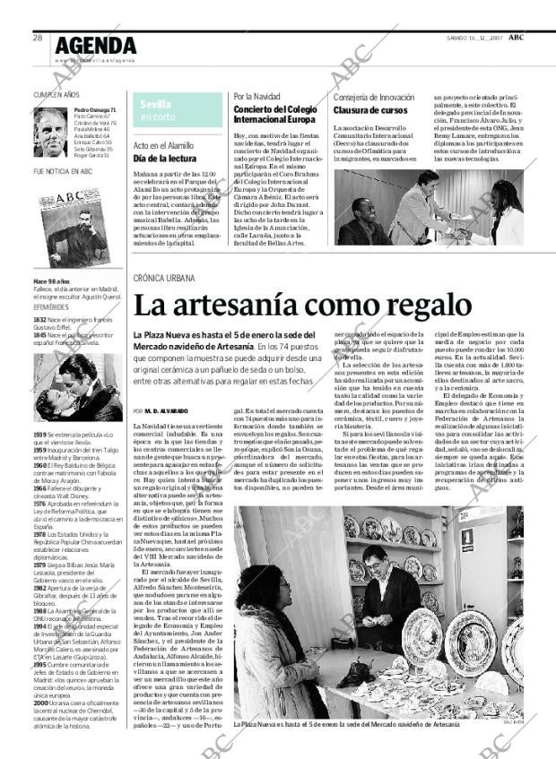 ABC SEVILLA 15-12-2007 página 28