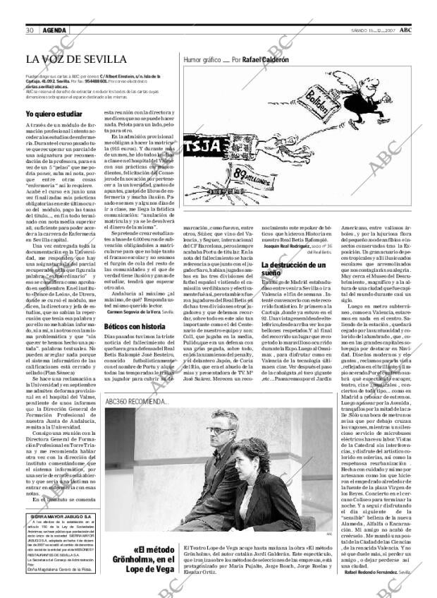 ABC SEVILLA 15-12-2007 página 30