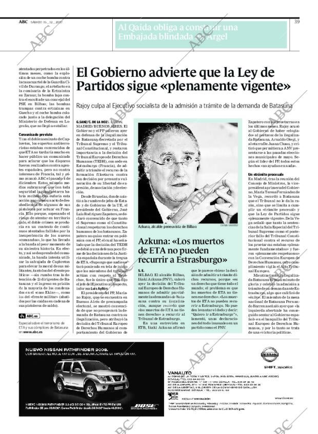 ABC SEVILLA 15-12-2007 página 39