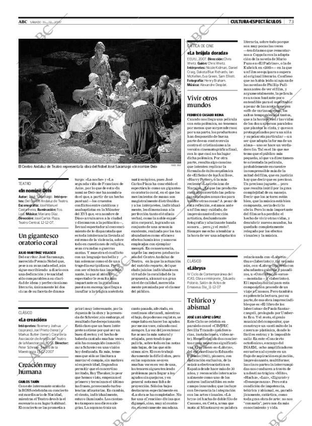 ABC SEVILLA 15-12-2007 página 85