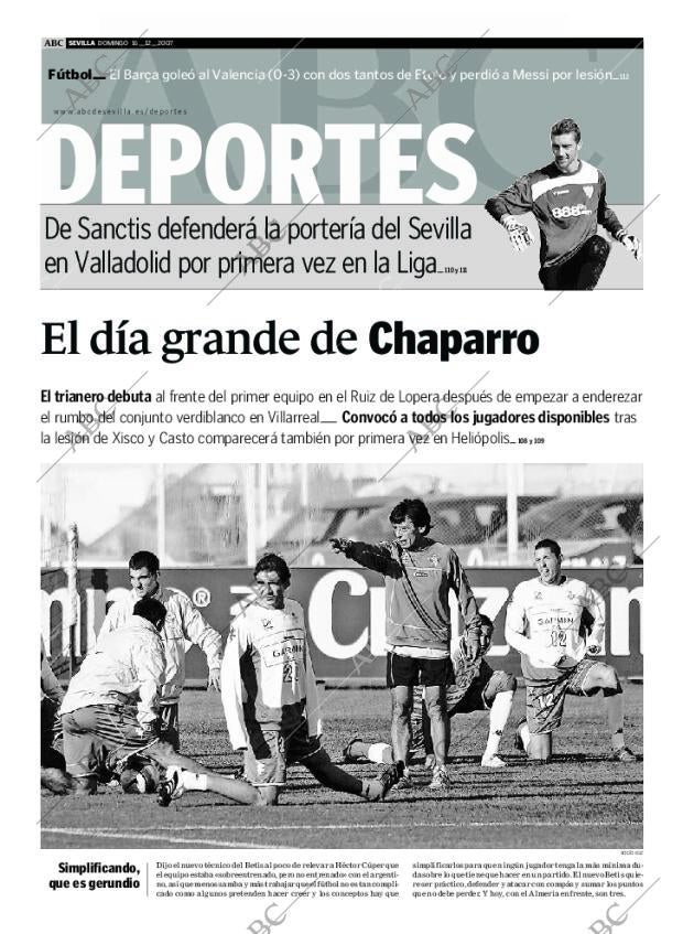 ABC SEVILLA 16-12-2007 página 107