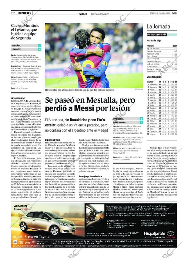 ABC SEVILLA 16-12-2007 página 112