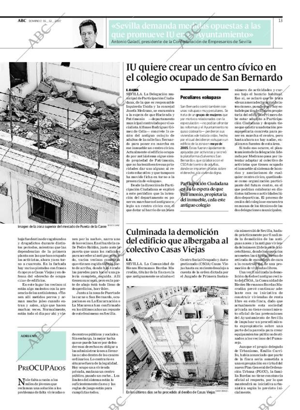 ABC SEVILLA 16-12-2007 página 13