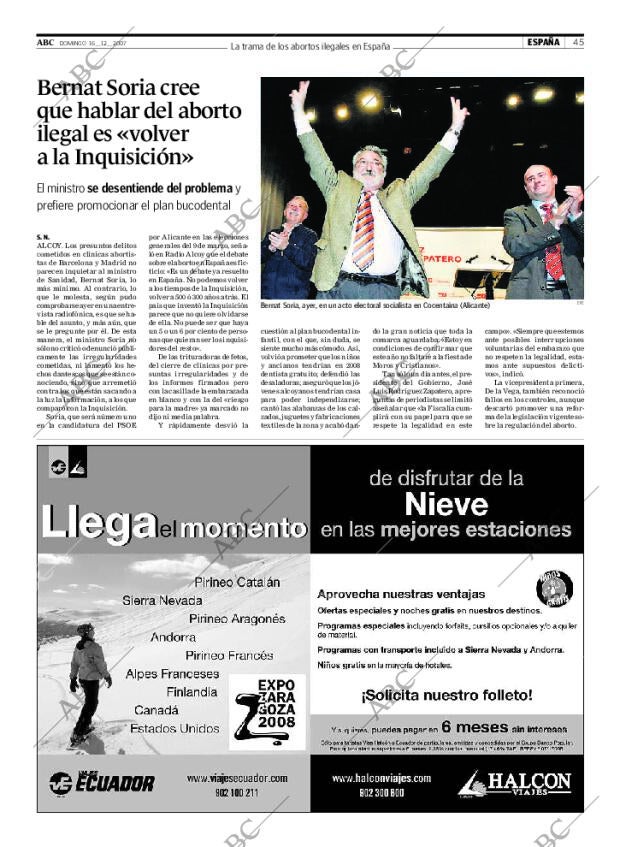 ABC SEVILLA 16-12-2007 página 45