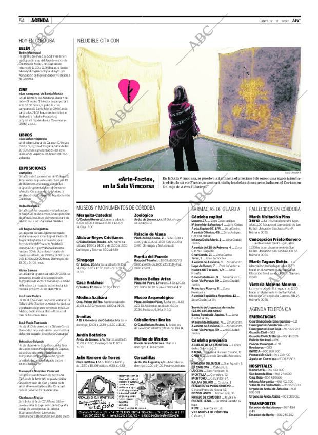 ABC CORDOBA 17-12-2007 página 54