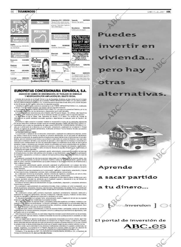 ABC CORDOBA 17-12-2007 página 66