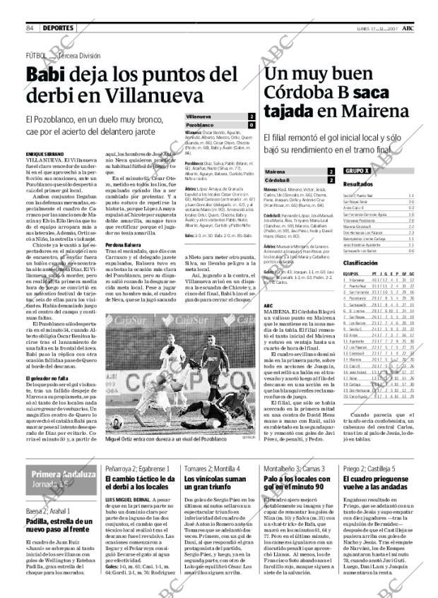 ABC CORDOBA 17-12-2007 página 84