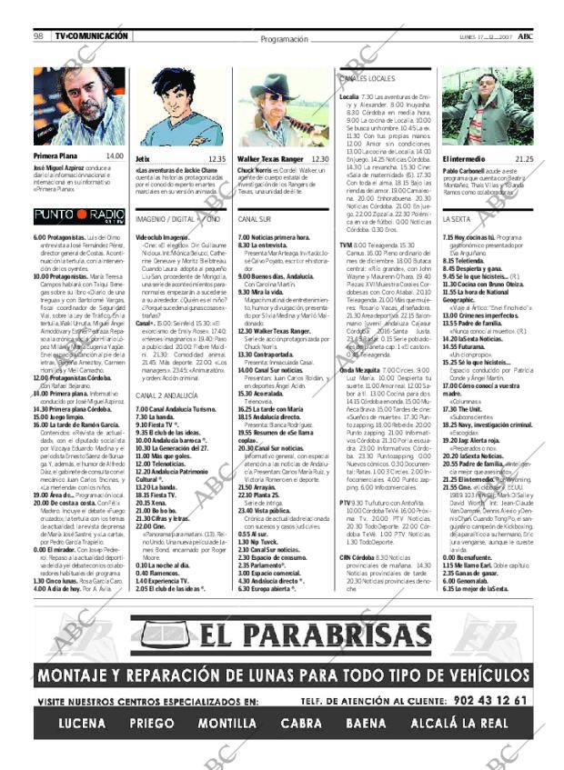 ABC CORDOBA 17-12-2007 página 98