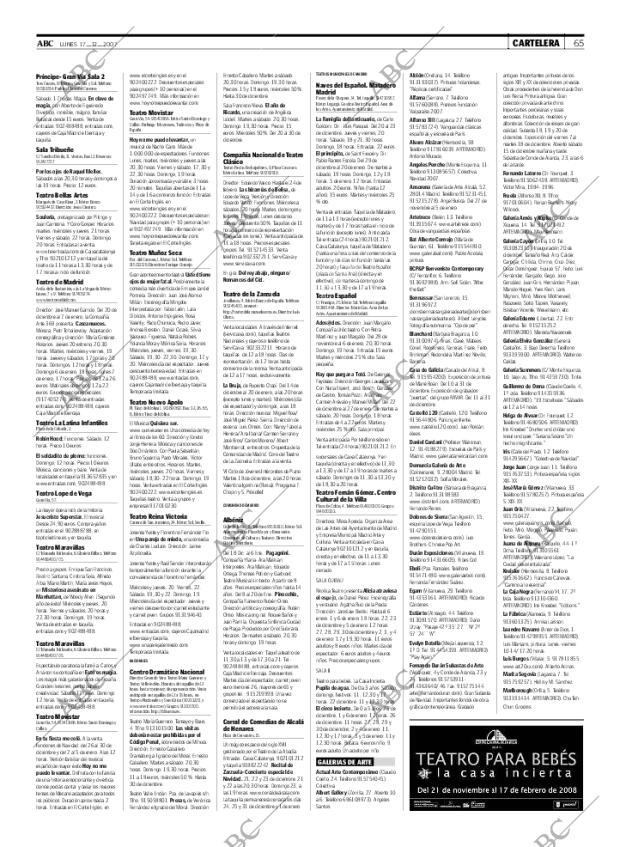 ABC MADRID 17-12-2007 página 65