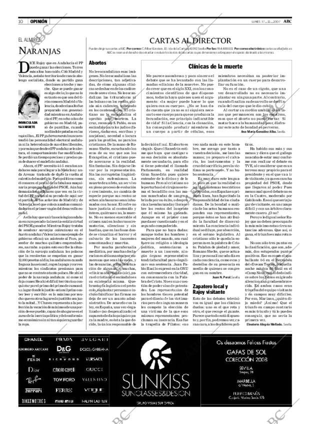 ABC SEVILLA 17-12-2007 página 10