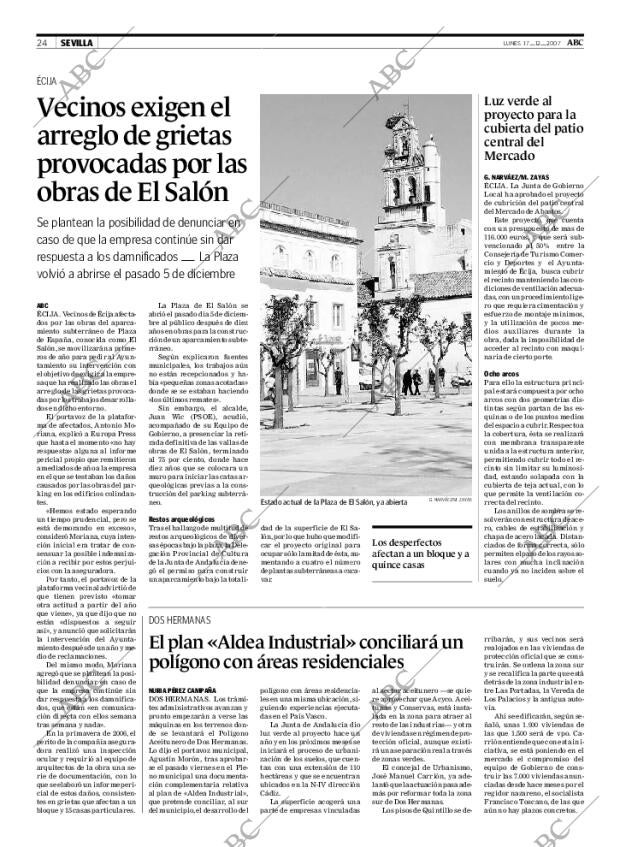 ABC SEVILLA 17-12-2007 página 24