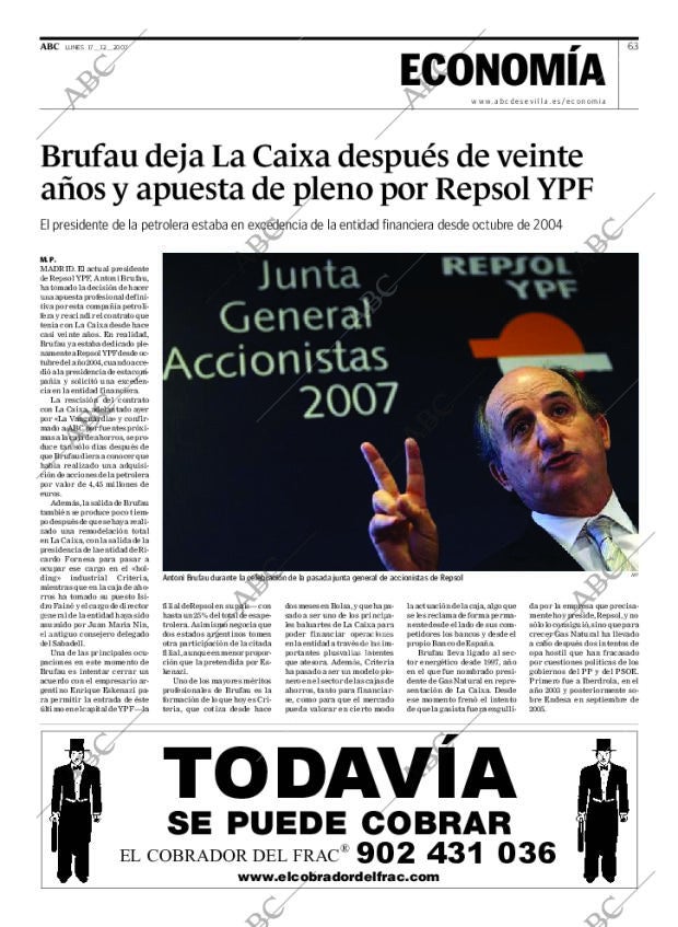 ABC SEVILLA 17-12-2007 página 63