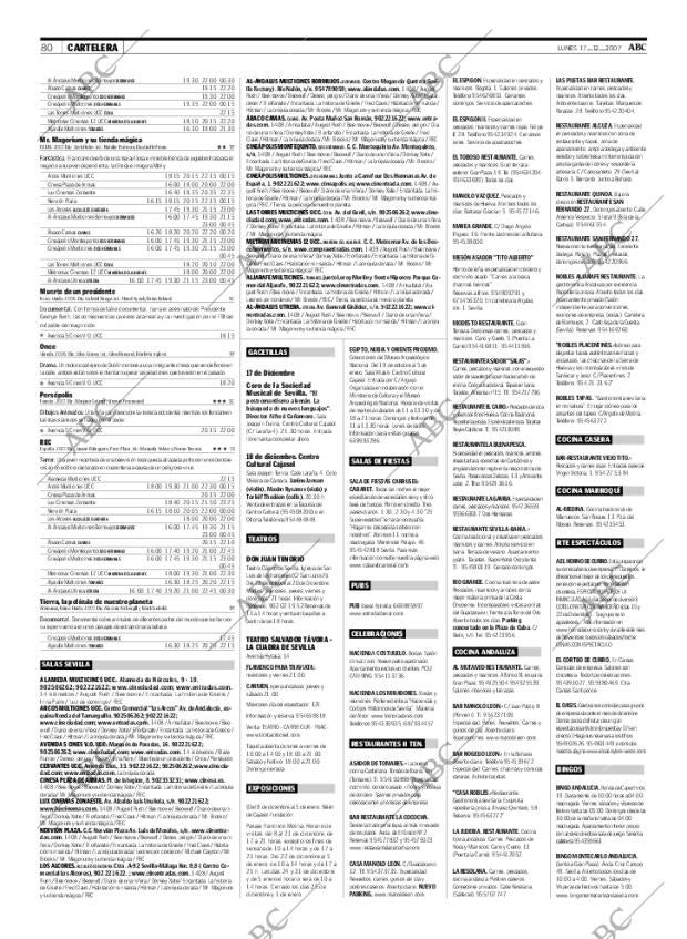 ABC SEVILLA 17-12-2007 página 80