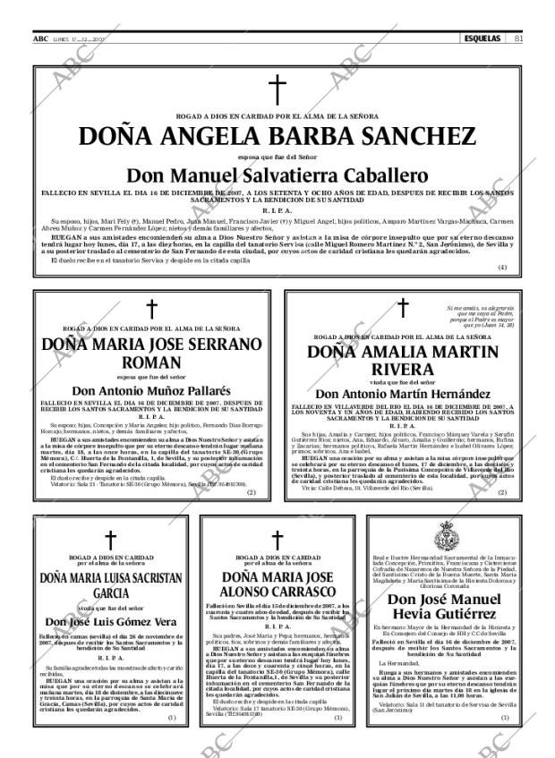 ABC SEVILLA 17-12-2007 página 81