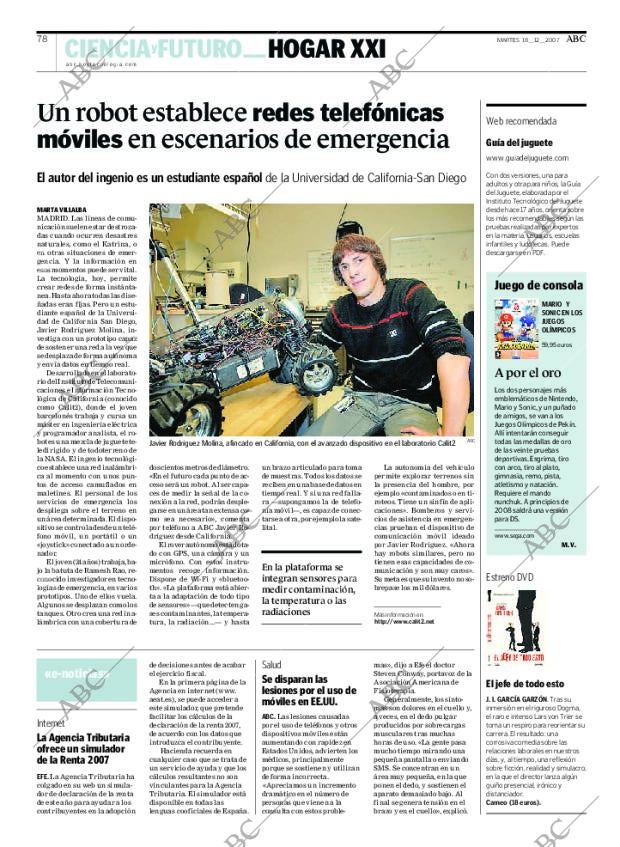 ABC CORDOBA 18-12-2007 página 78