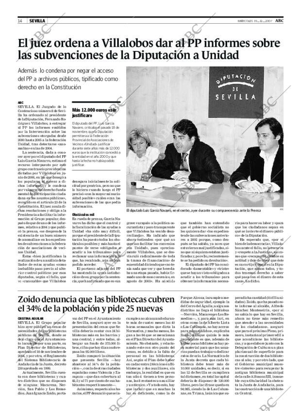 ABC SEVILLA 19-12-2007 página 14