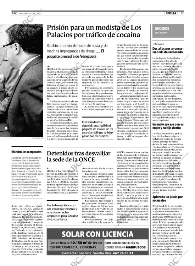 ABC SEVILLA 19-12-2007 página 17