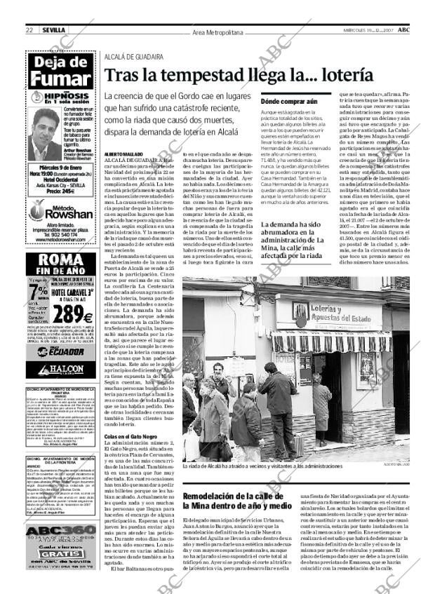 ABC SEVILLA 19-12-2007 página 22